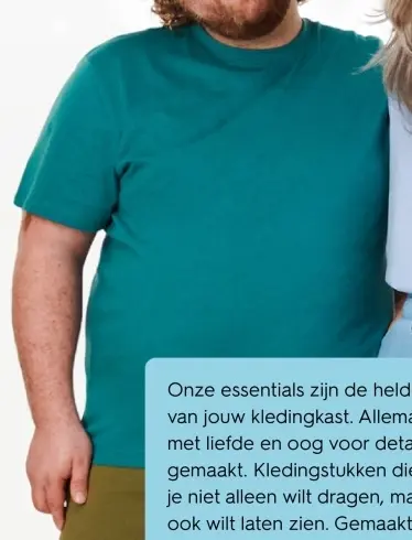 Aanbieding: groen heren-t-shirt regular fit