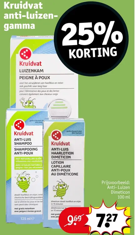 Promotie: Anti-luizen gamma