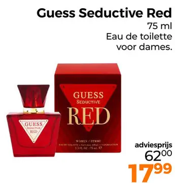 Aanbieding: Guess Seductive Red
