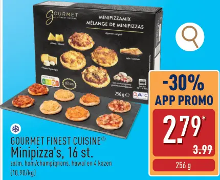 Promotie: Minipizza's