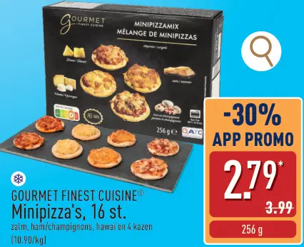 Promotie: Minipizza's