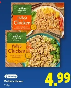 Aanbieding: Pulled chicken
