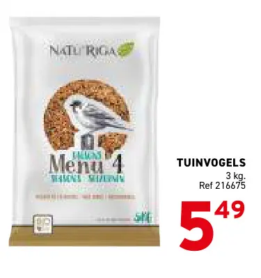 Promotie: Tuinvogels