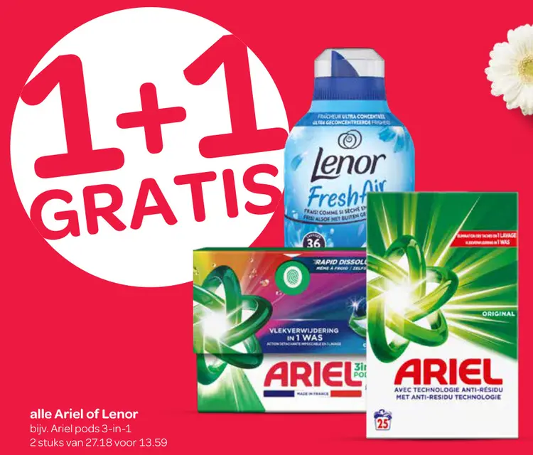 Aanbieding: Ariel of Lenor