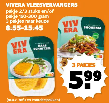 Aanbieding: Vleesvervangers