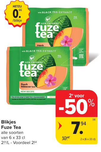 Promotie: Fuze Tea