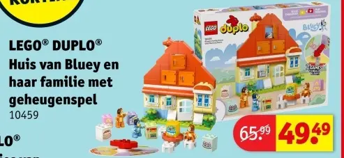 Aanbieding: LEGO® DUPLO® Huis van Bluey en haar familie m