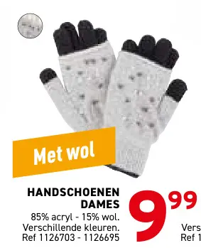 Aanbieding: Handschoenen dames