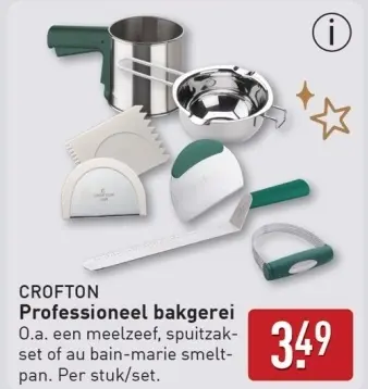 Aanbieding: Professioneel bakgerei