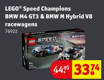 Aanbieding: LEGO® Speed Champions BMW M4 GT3 & BMW M Hybr
