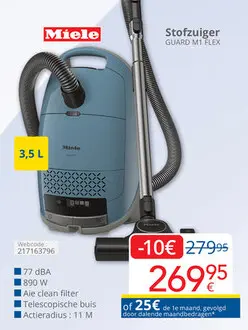 Promotie: Stofzuiger