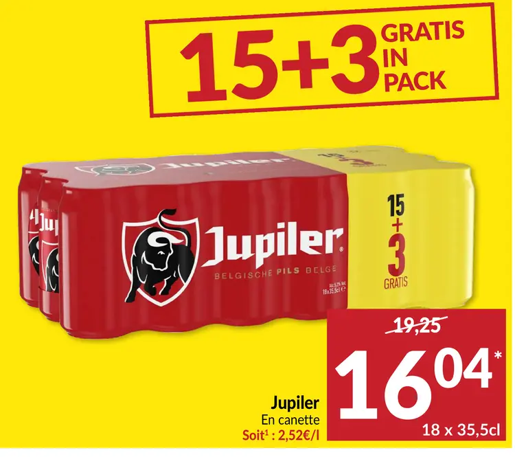 Offre: Jupiler