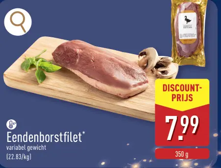 Promotie: Eendenborstfilet