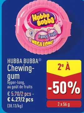 Offre: Chewing-gum