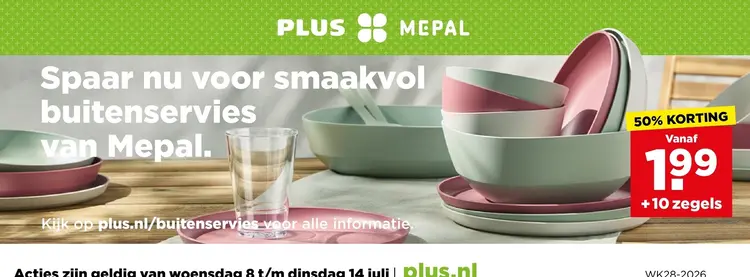 Aanbieding: Buitenservies