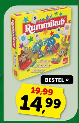 Promotie: my first Rummikub
