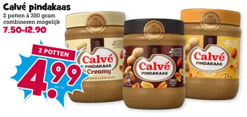 Aanbieding: Calve pindakaas