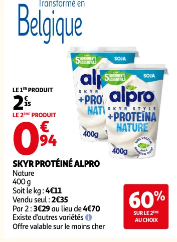 Promotie: Skyr protéiné