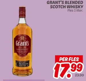 Aanbieding: Grant's Blended Scotch Whisky