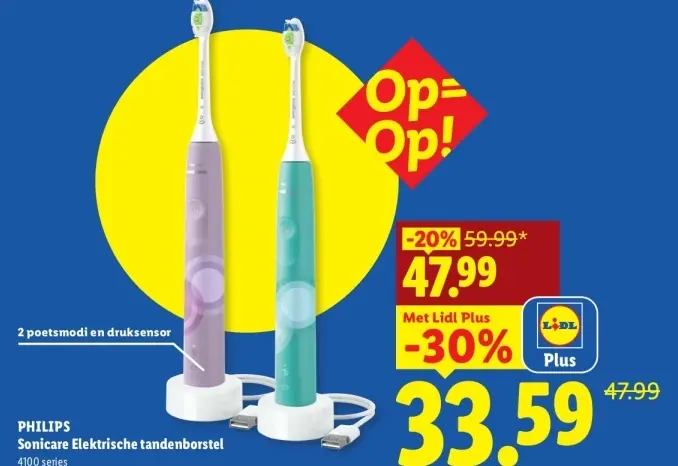 Aanbieding: Sonicare Elektrische tandenborstel
