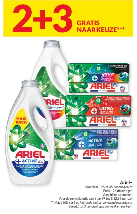 Promotie: Ariel+