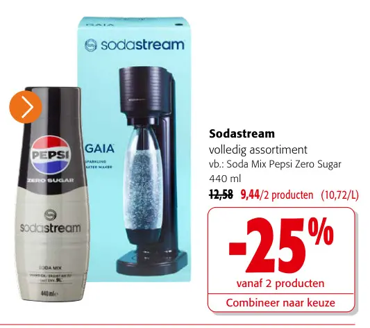 Promotie: Sodastream