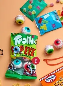Promotie: Snoepjes Pop Eye of Halloween sweet & sour