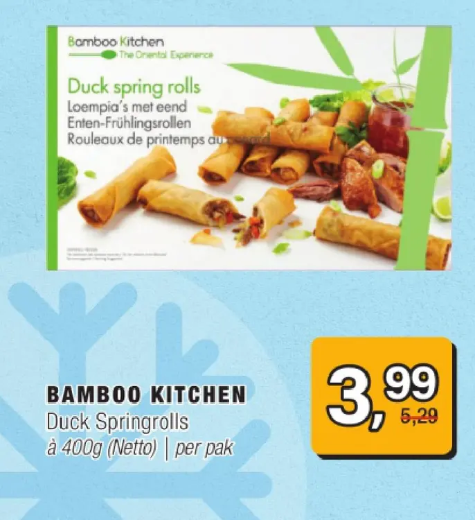 Aanbieding: Duck Springrolls