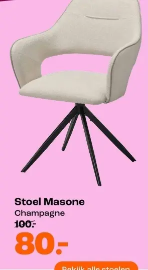 Promotie: Stoel Masone