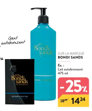 Offre: Lait autobronzant