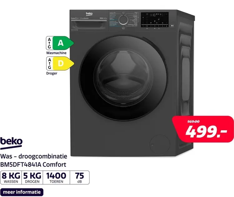 Aanbieding: Beko BM5DFT4841A Comfort
