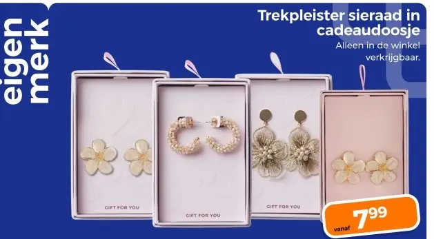 Aanbieding: sieraad in cadeaudoosje