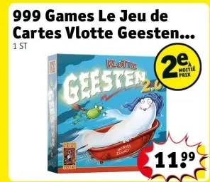 Offre: 999 Games Le Jeu de Cartes Vlotte Geesten...