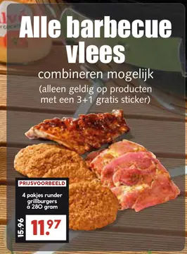 Aanbieding: Alle barbecue vlees