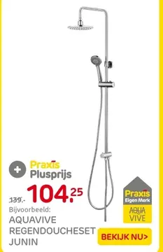 Aanbieding: Aquavive regendoucheset junin