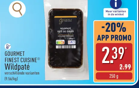 Promotie: Wildpaté