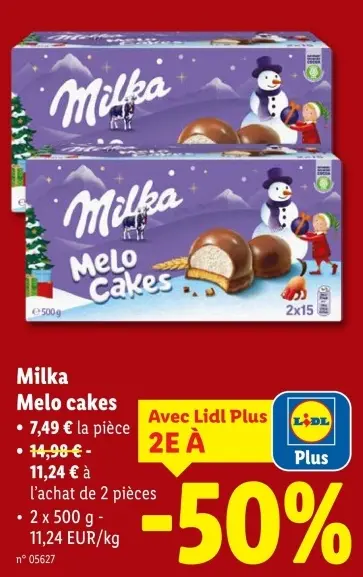 Offre: Melo cakes