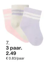 Aanbieding: sokken