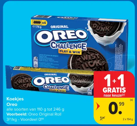 Promotie: Oreo