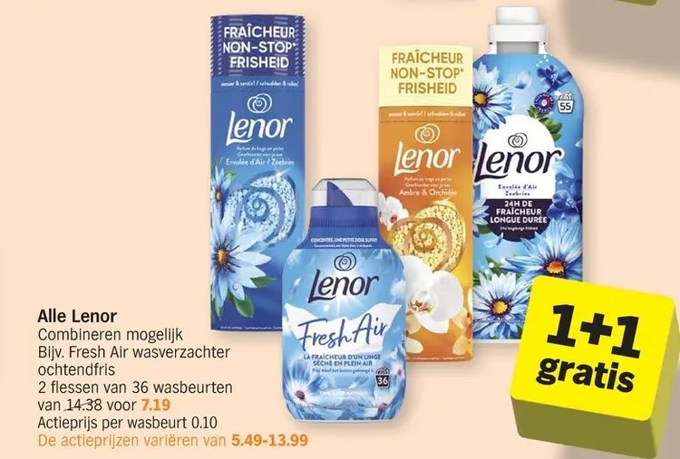 Promotie: Wasmiddelen, wasverzachters en geurboosters