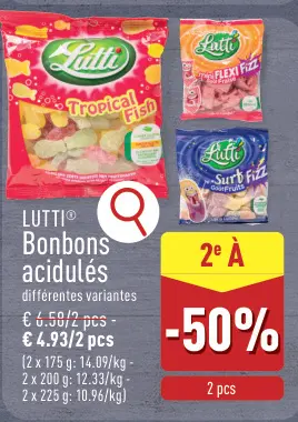 Offre: Bonbons acidulés