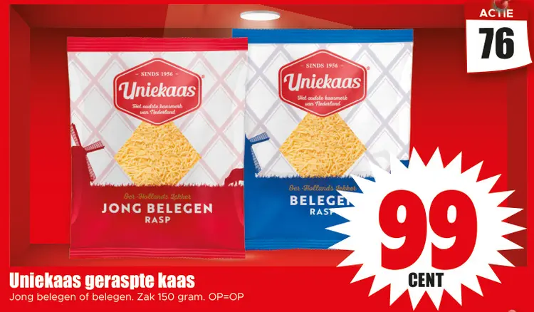 Aanbieding: Geraspte kaas