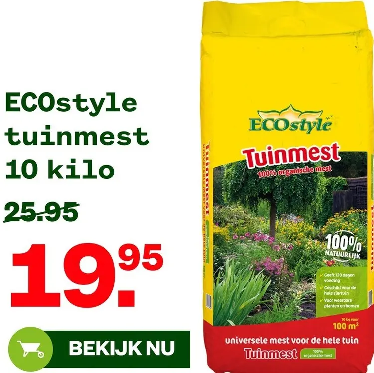 Aanbieding: Tuinmest