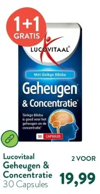 Aanbieding: Geheugen & Concentratie