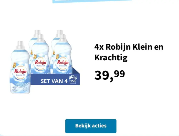Aanbieding: Robijn Klein en Krachtig