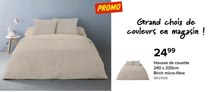 Offre: Housse de couette