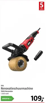 Aanbieding: Renovatieschuurmachine