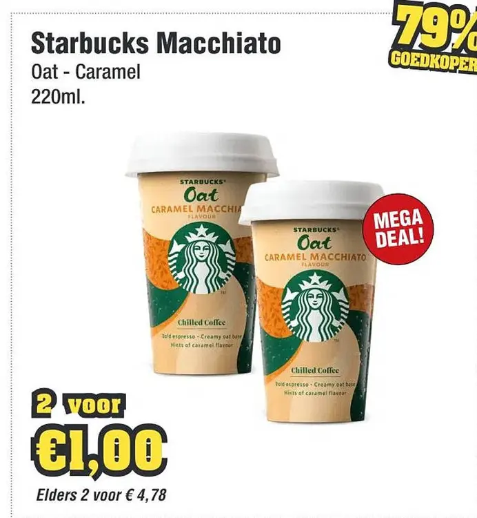 Aanbieding: Macchiato Oat - Caramel