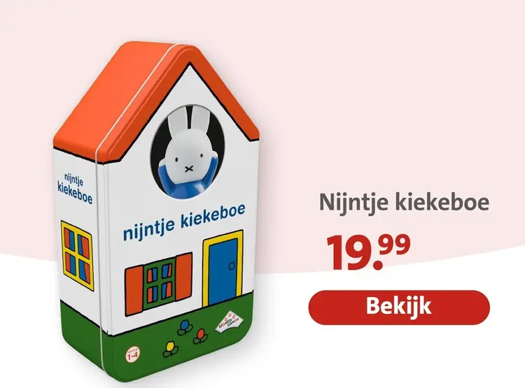 Aanbieding: Nijntje kiekeboe