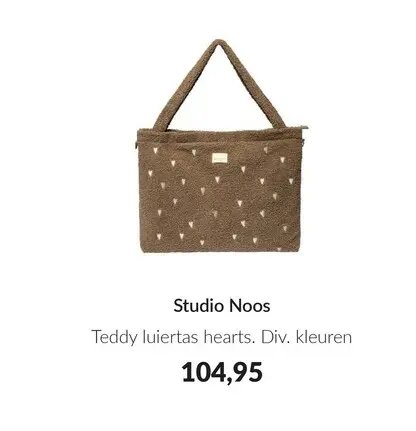 Aanbieding: Teddy luiertas hearts